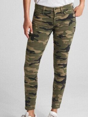Gap Denim Camouflage Legging Size 10/30